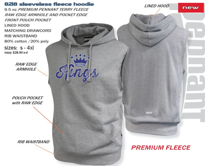 Pennant Short Sleeve Premium Hoodie