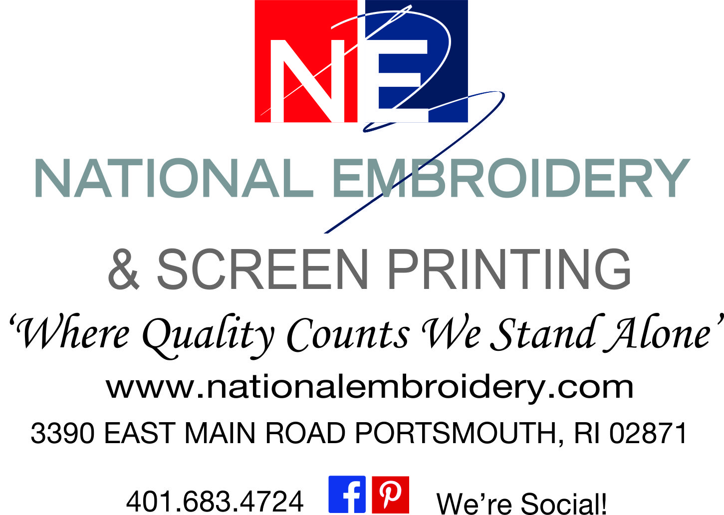 National Embroidery Services, Inc. logo