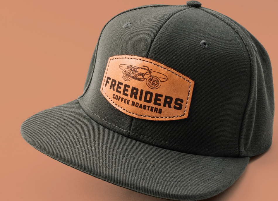 Trend Alert! Hats with Leather Patches – Welcome to National Embroidery &  Screen Printing