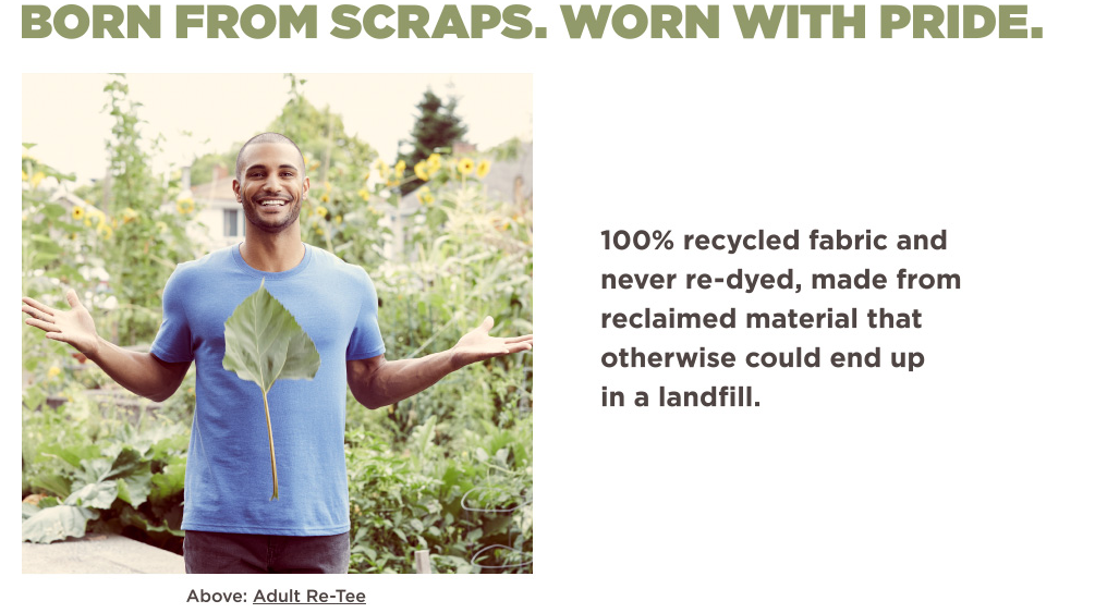 Man wearing blue shirt with leaf design.