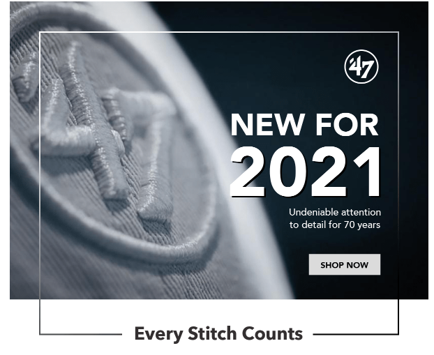 47 brand new for 2021 advertisement.